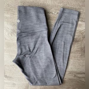 Lululemon align high rise 25” leggings in grey